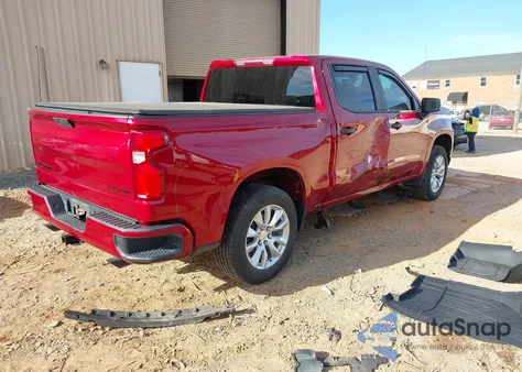 2020 Chevrolet Silverado 1500 2Wd Short Bed Custom from USA, damaged, VIN 1GCPWBEH2LZ125962